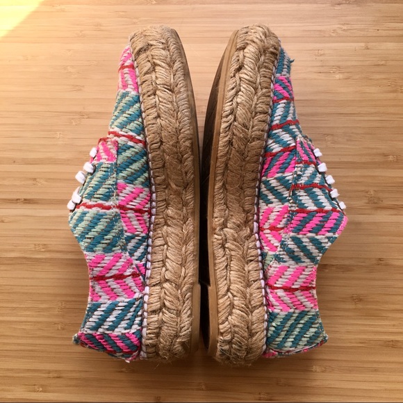 Gaimo Woven Platform Espadrilles - Multi (35/5) - Picture 3 of 10